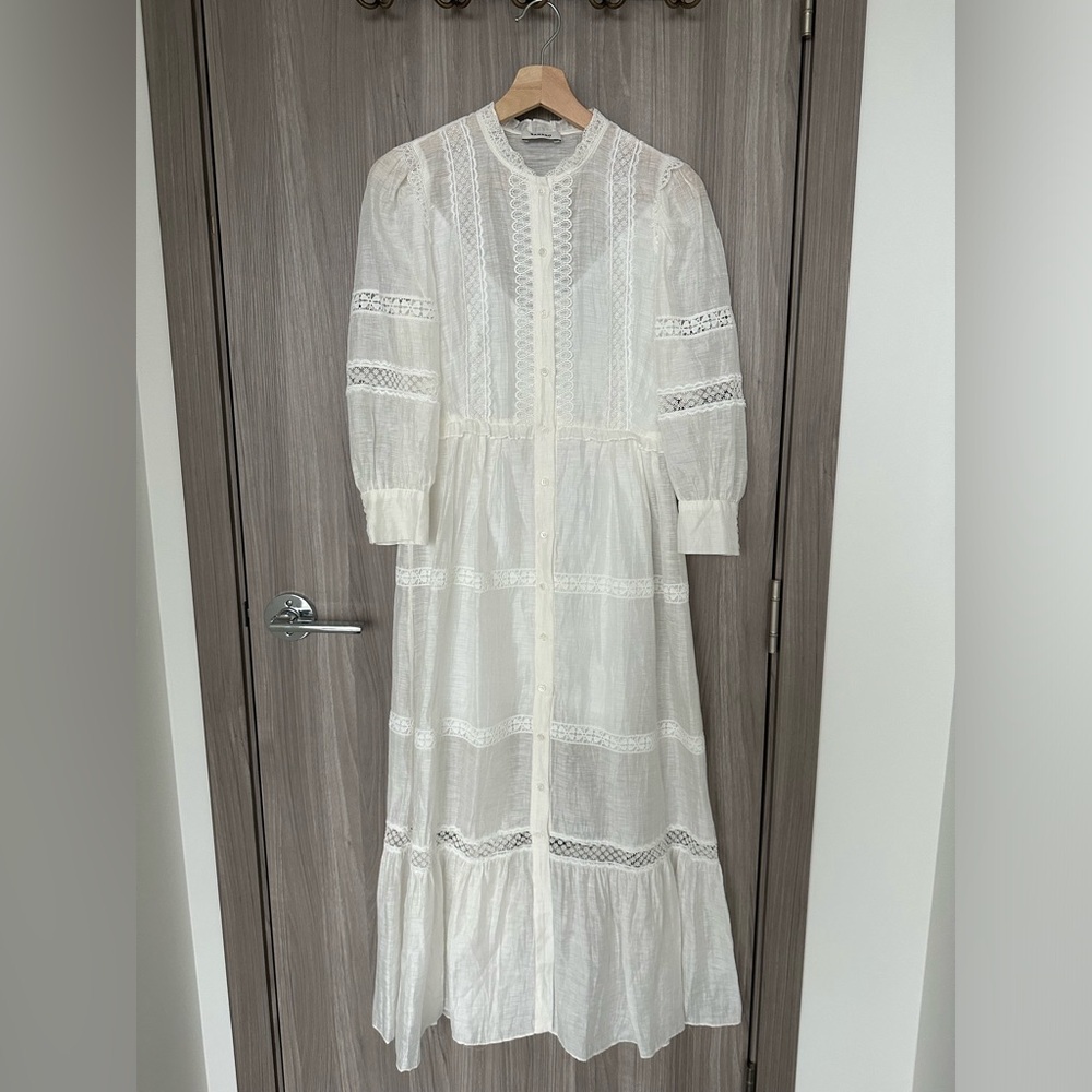 Sandro Long Dress
